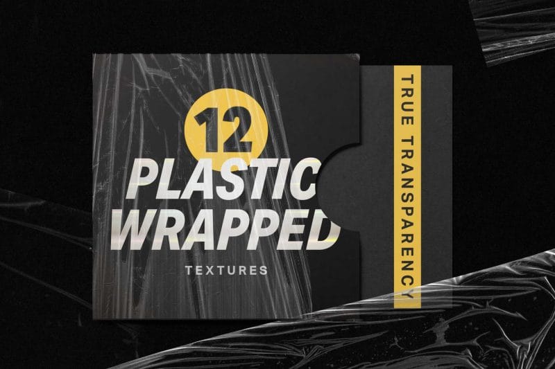 12 Plastic Wrapped Textures
