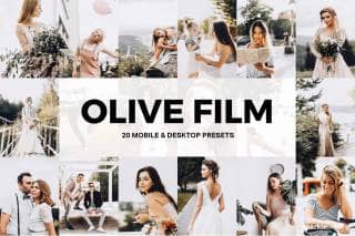 20 Olive Film Lightroom Presets and LUTs