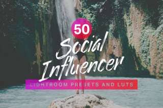 50 Social Media Influencer Lightroom Presets LUTs
