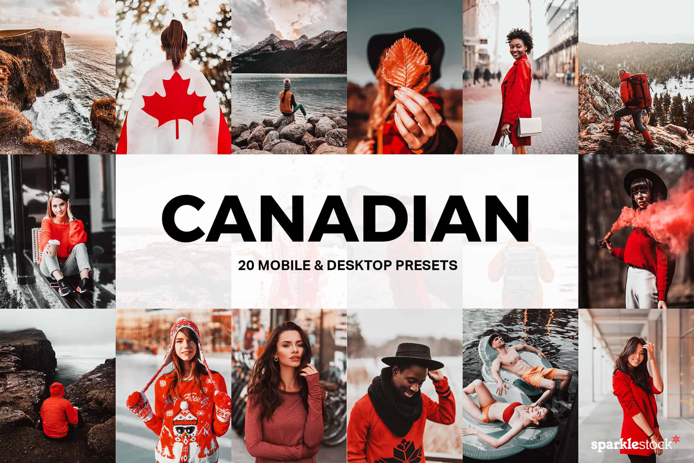 20 Canadian Lightroom Presets and LUTs