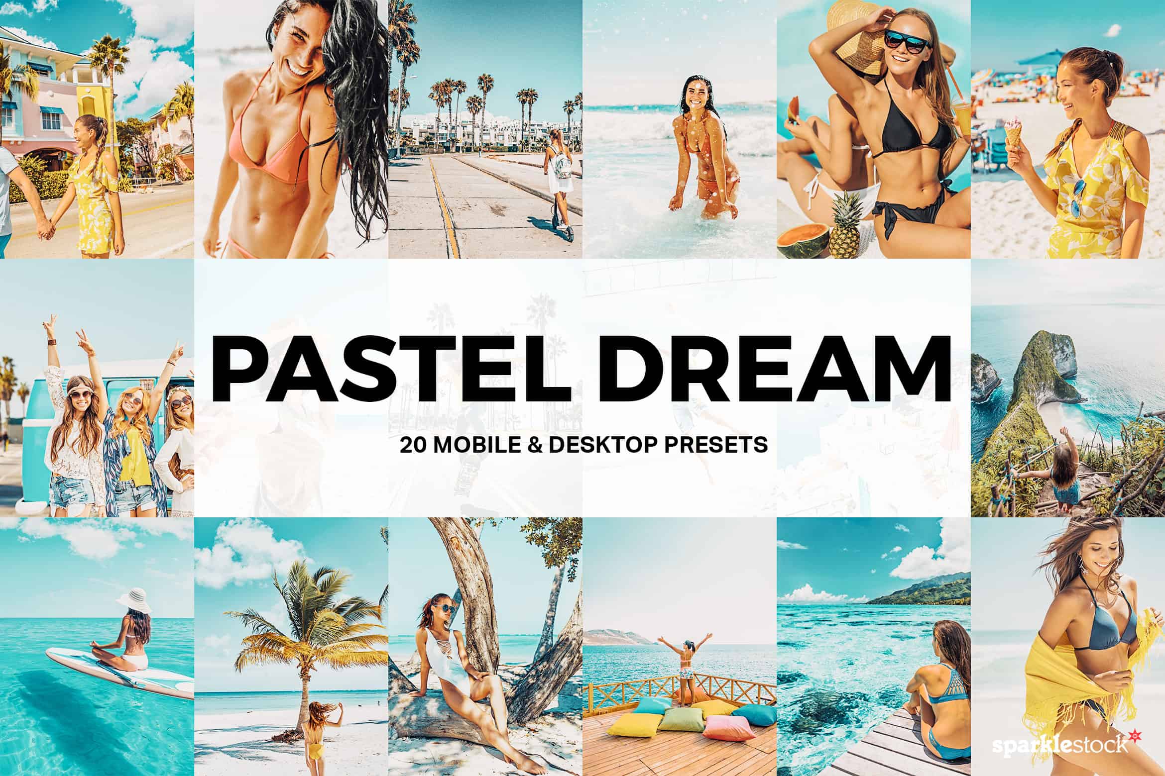 20 Pastel Dream Lightroom Presets and LUTs