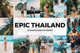 20 Epic Thailand Lightroom Presets and LUTs