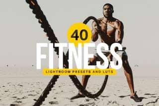 40 Fitness Lightroom Presets and LUTs