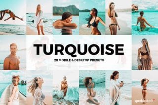 20 Turquoise Lightroom Presets and LUTs