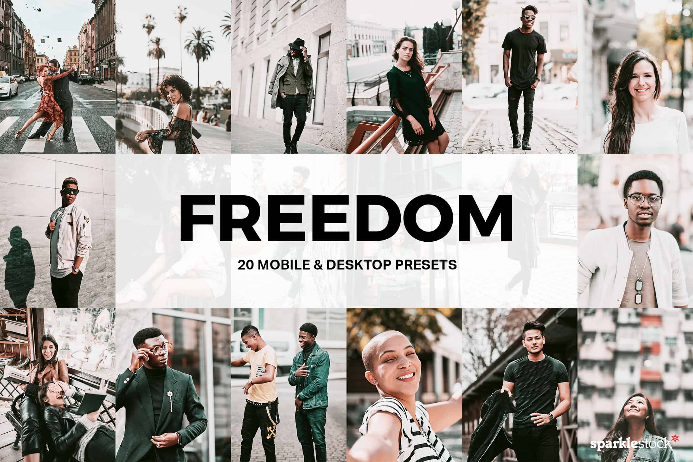 20 Freedom Lightroom Presets and LUTs