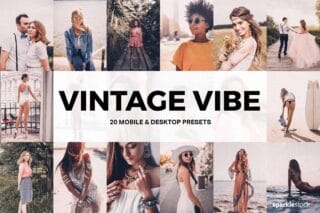 20 Vintage Vibe Lightroom Presets and LUTs