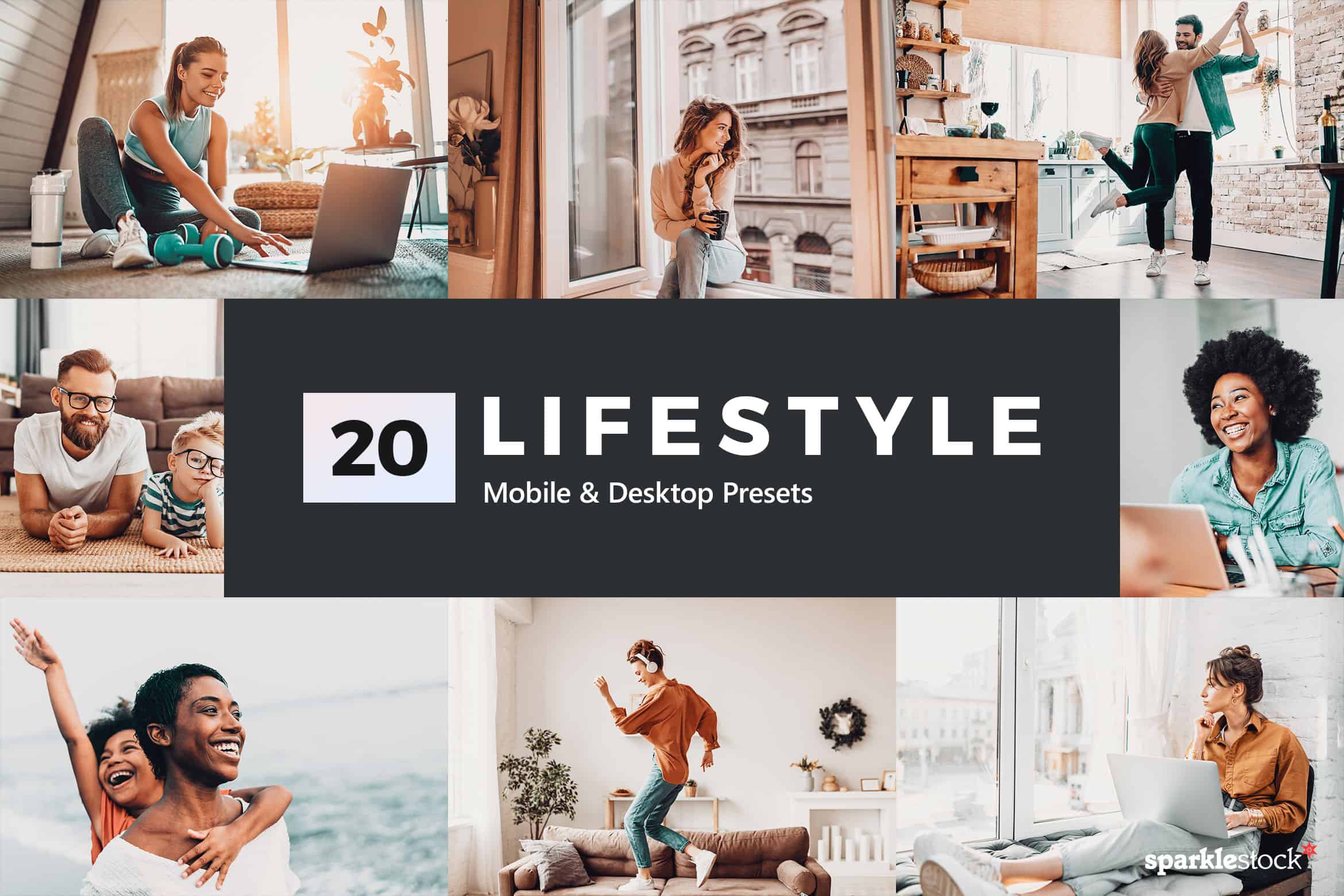 20 Lifestyle Lightroom Presets and LUTs