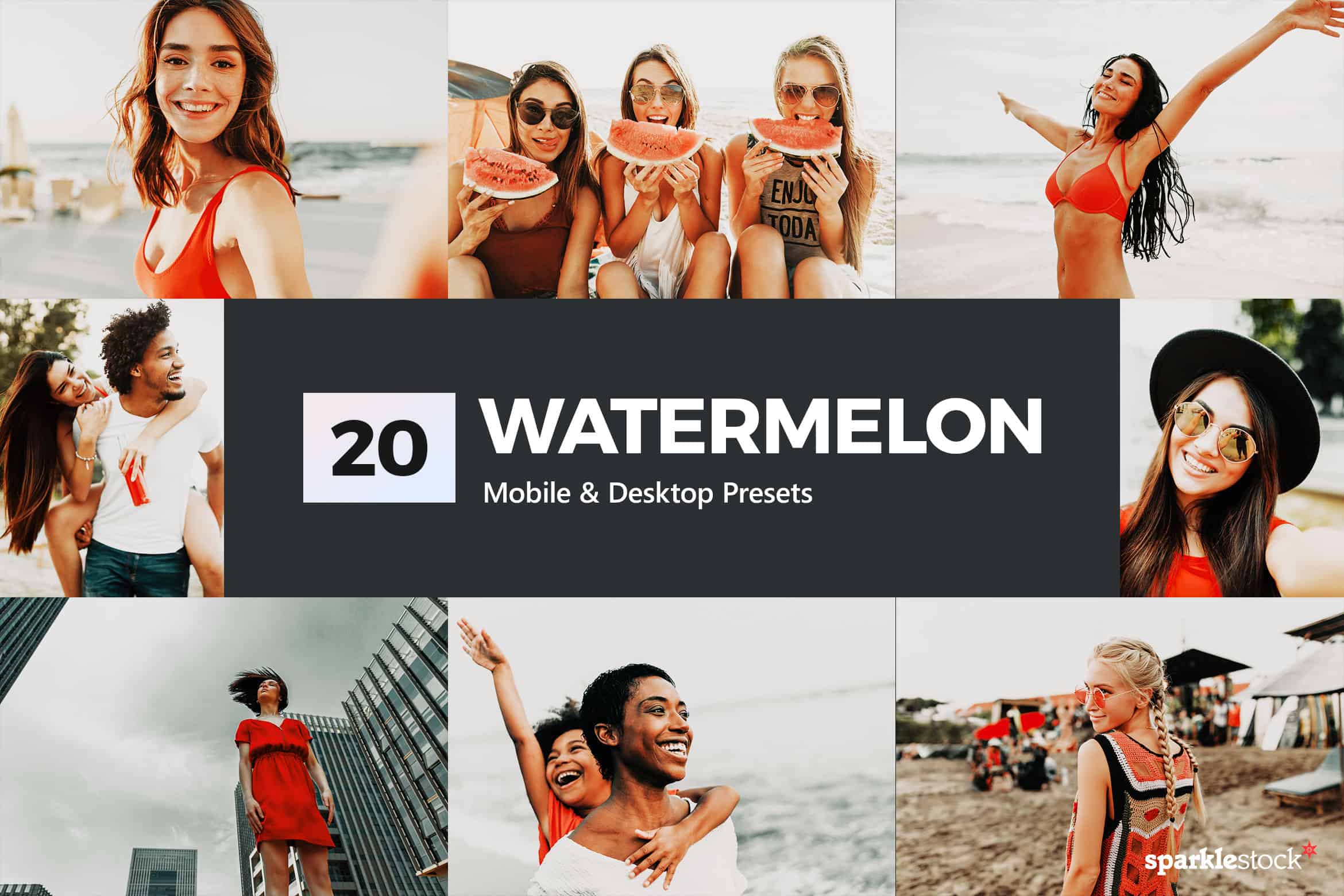 20 Watermelon Lightroom Presets and LUTs