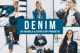 50 Denim Lightroom Presets and LUTs