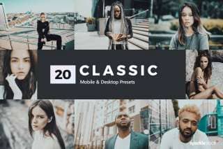 20 Classic Lightroom Presets and LUTs