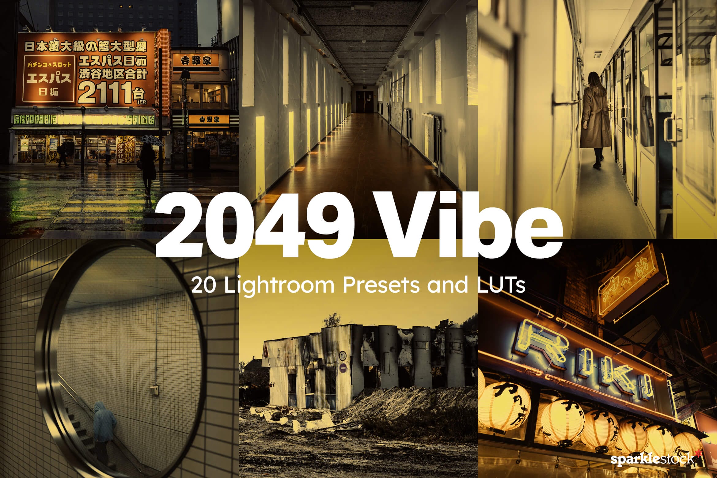 20 2049 Vibe Lightroom Presets and LUTs
