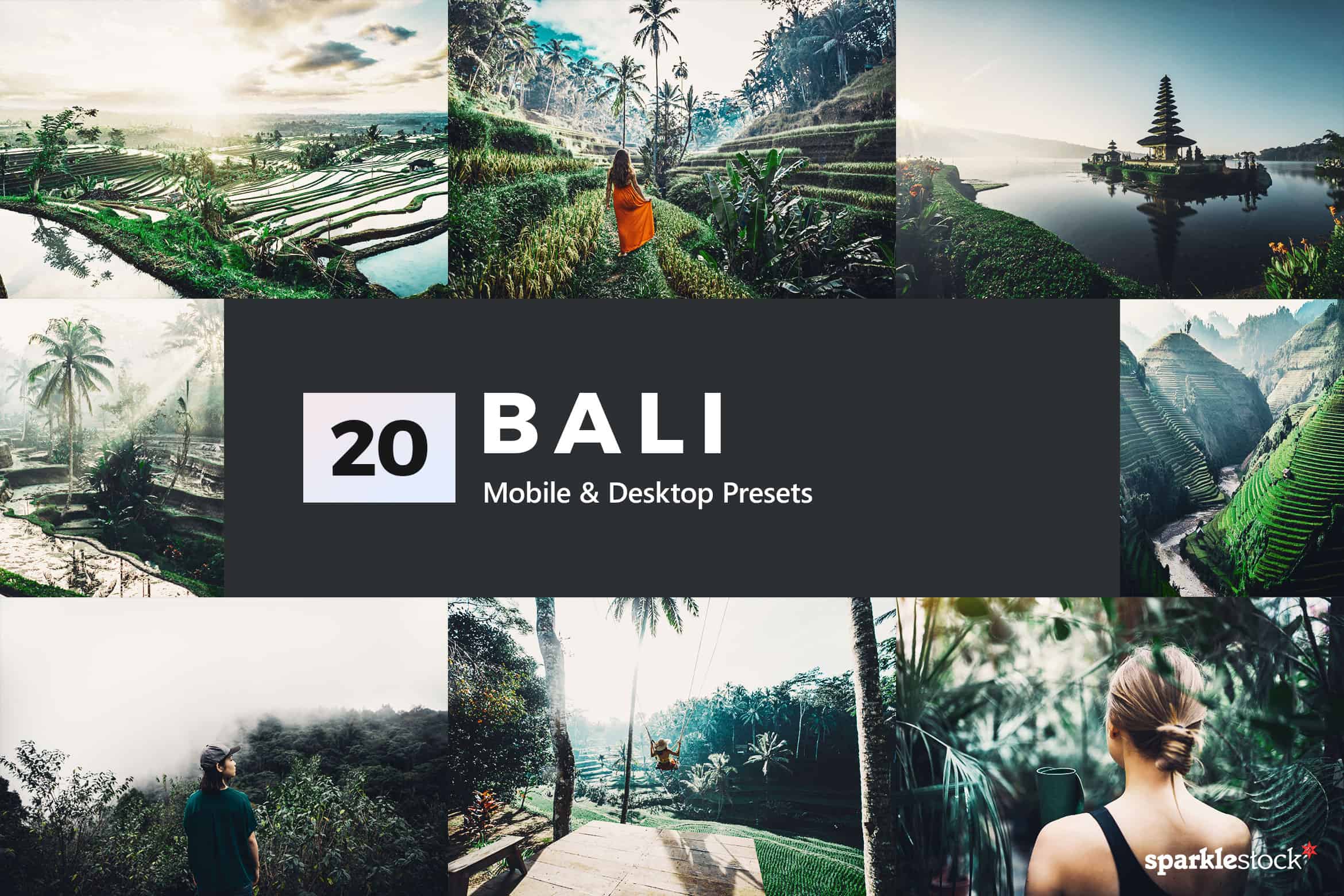 20 Bali Lightroom Presets and LUTs
