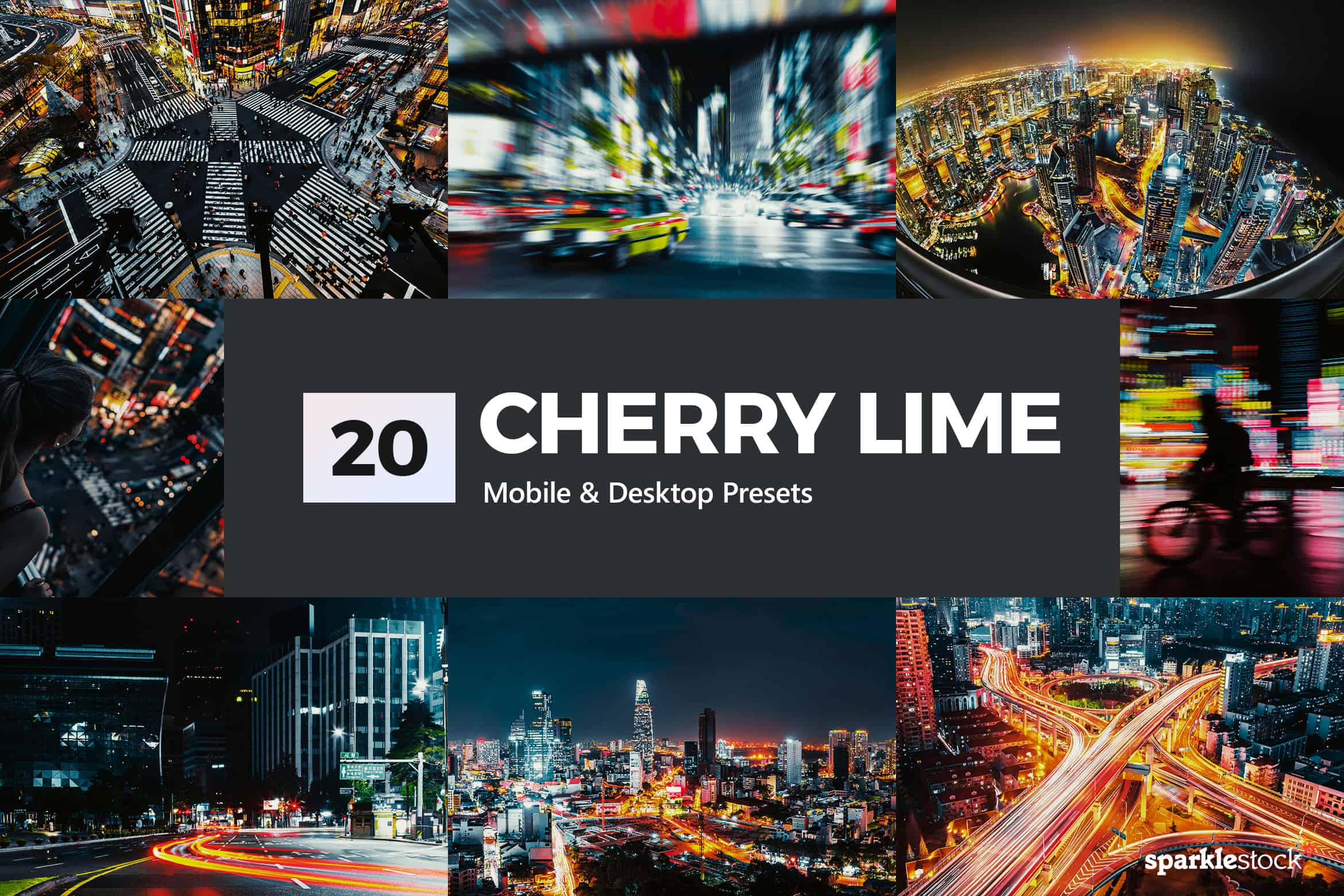 20 Cherry Lime Lightroom Presets and LUTs