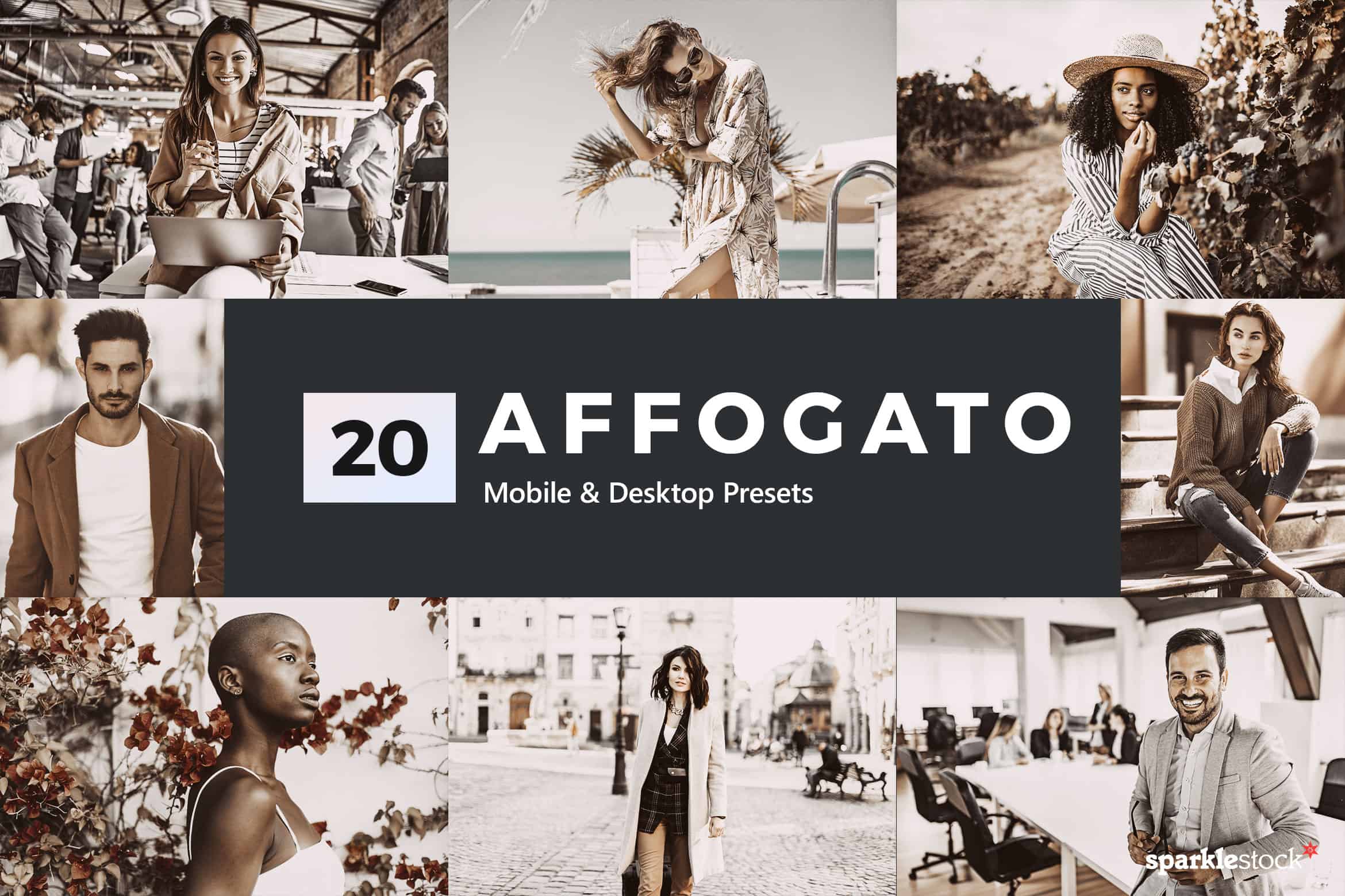 20 Affogato Lightroom Presets and LUTs
