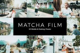 20 Matcha Film Lightroom Presets and LUTs