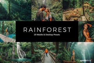 20 Rainforest Lightroom Presets and LUTs