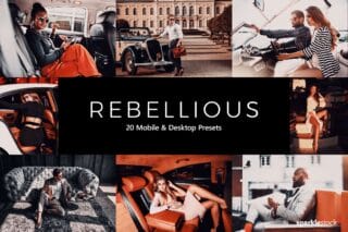 20 Rebellious Lightroom Presets and LUTs