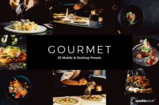 20 Gourmet Lightroom Presets and LUTs