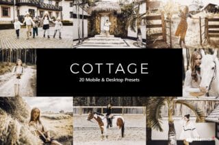 20 Cottage Lightroom Presets and LUTs