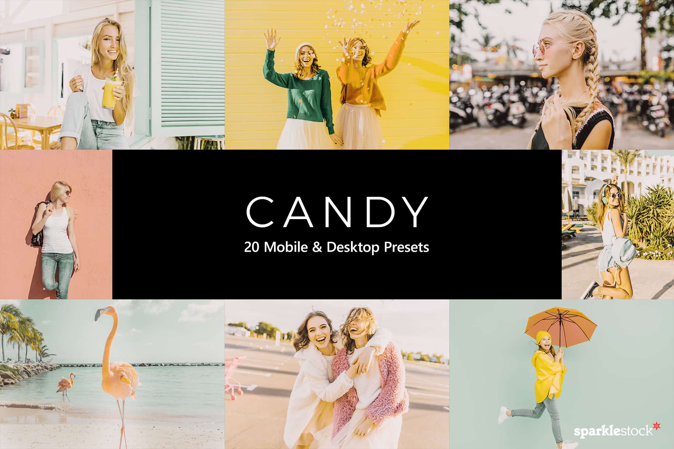20 Candy Lightroom Presets and LUTs