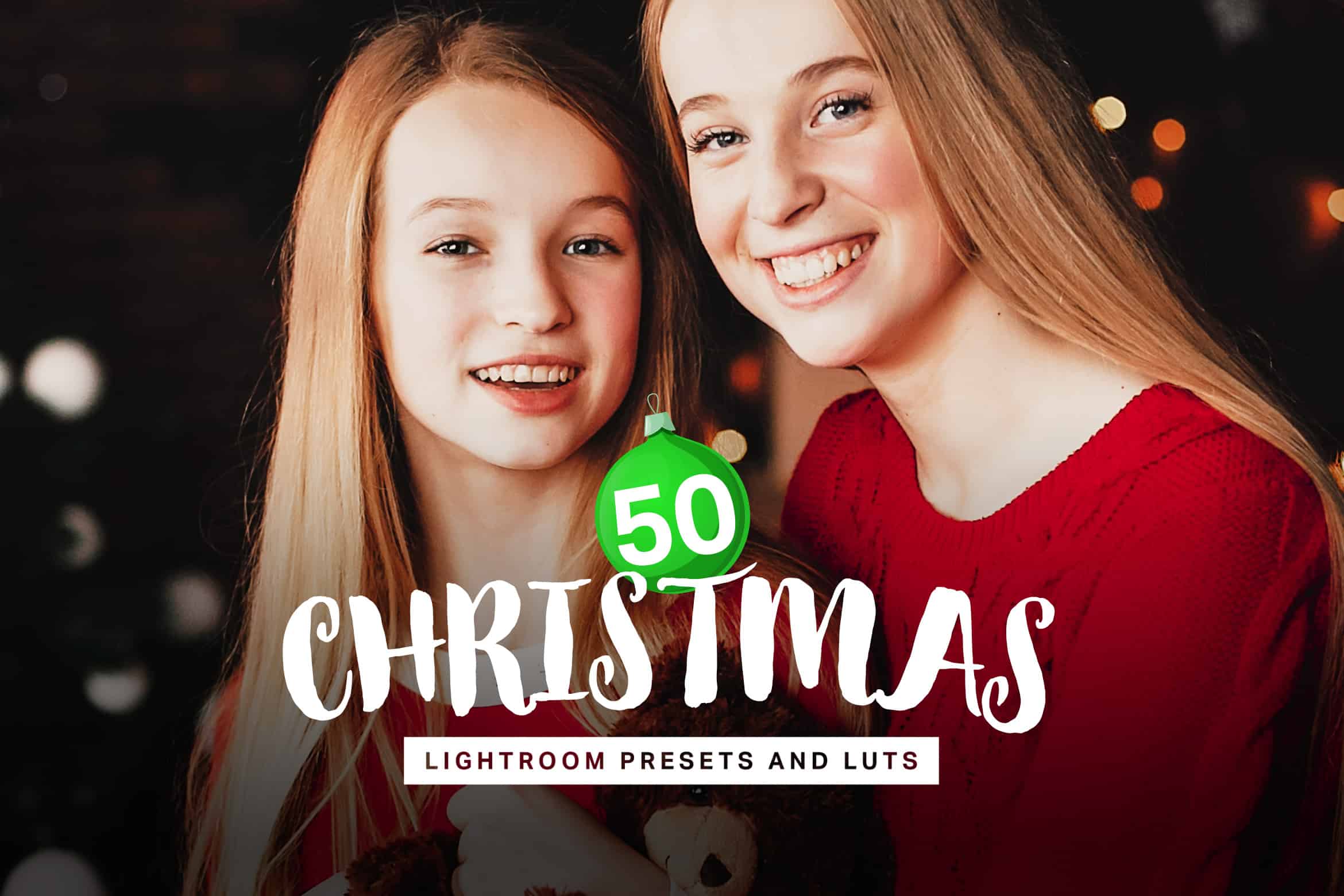 50 Christmas Lightroom Presets and LUTs