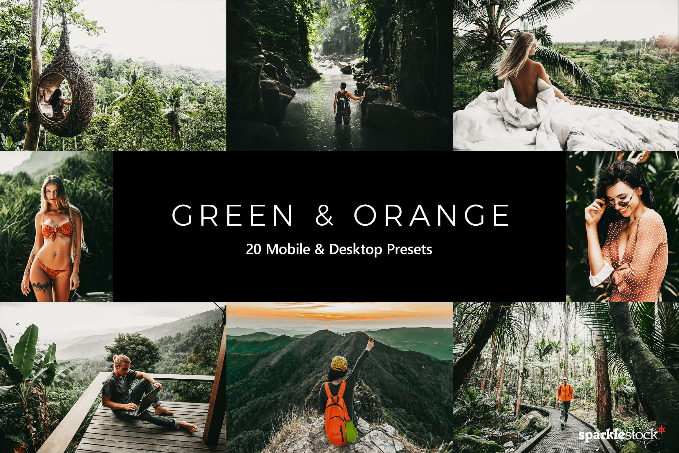 20 Green and Orange Lightroom Presets and LUTs