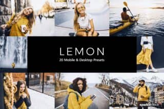 20 Lemon Lightroom Presets and LUTs