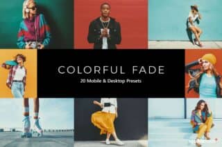 20 Colorful Fade Lightroom Presets and LUTs