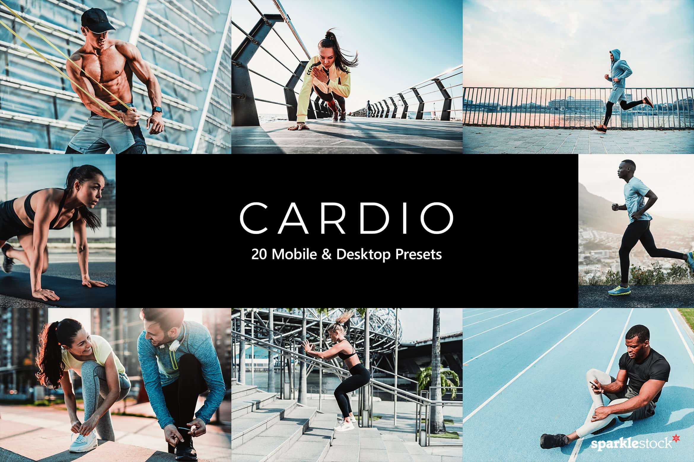 20 Cardio Lightroom Presets and LUTs