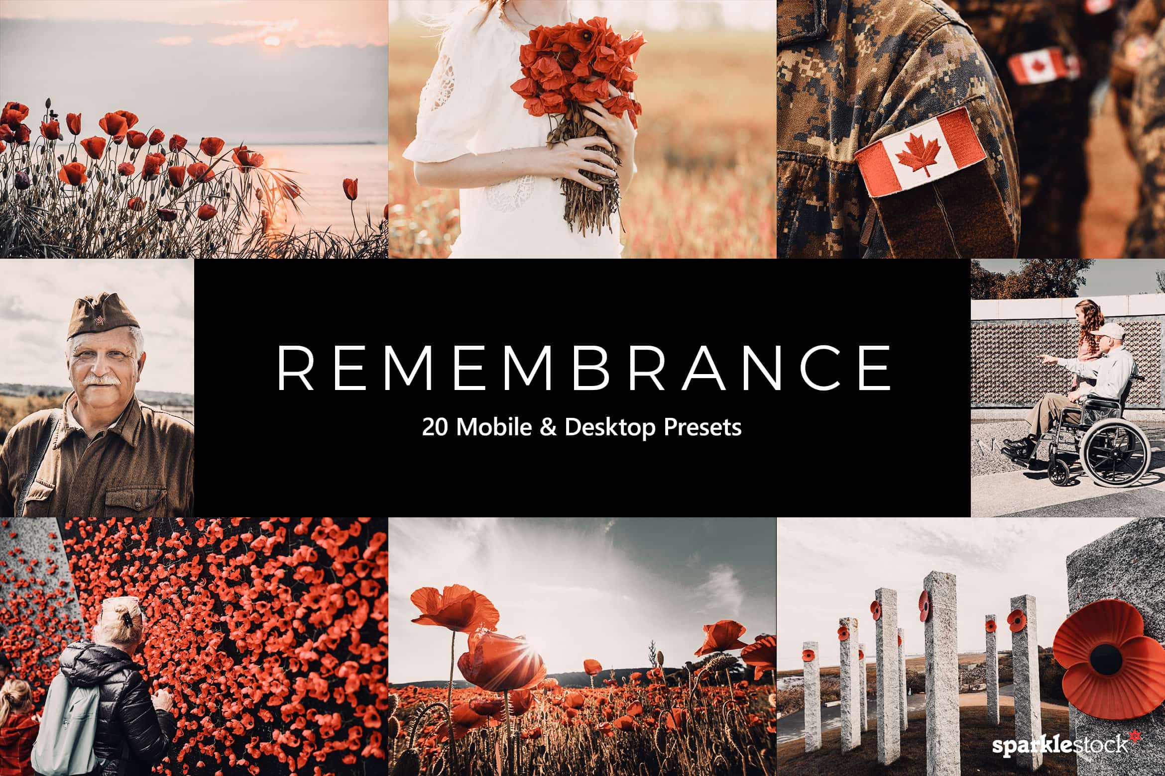 20 Remembrance Lightroom Presets and LUTs