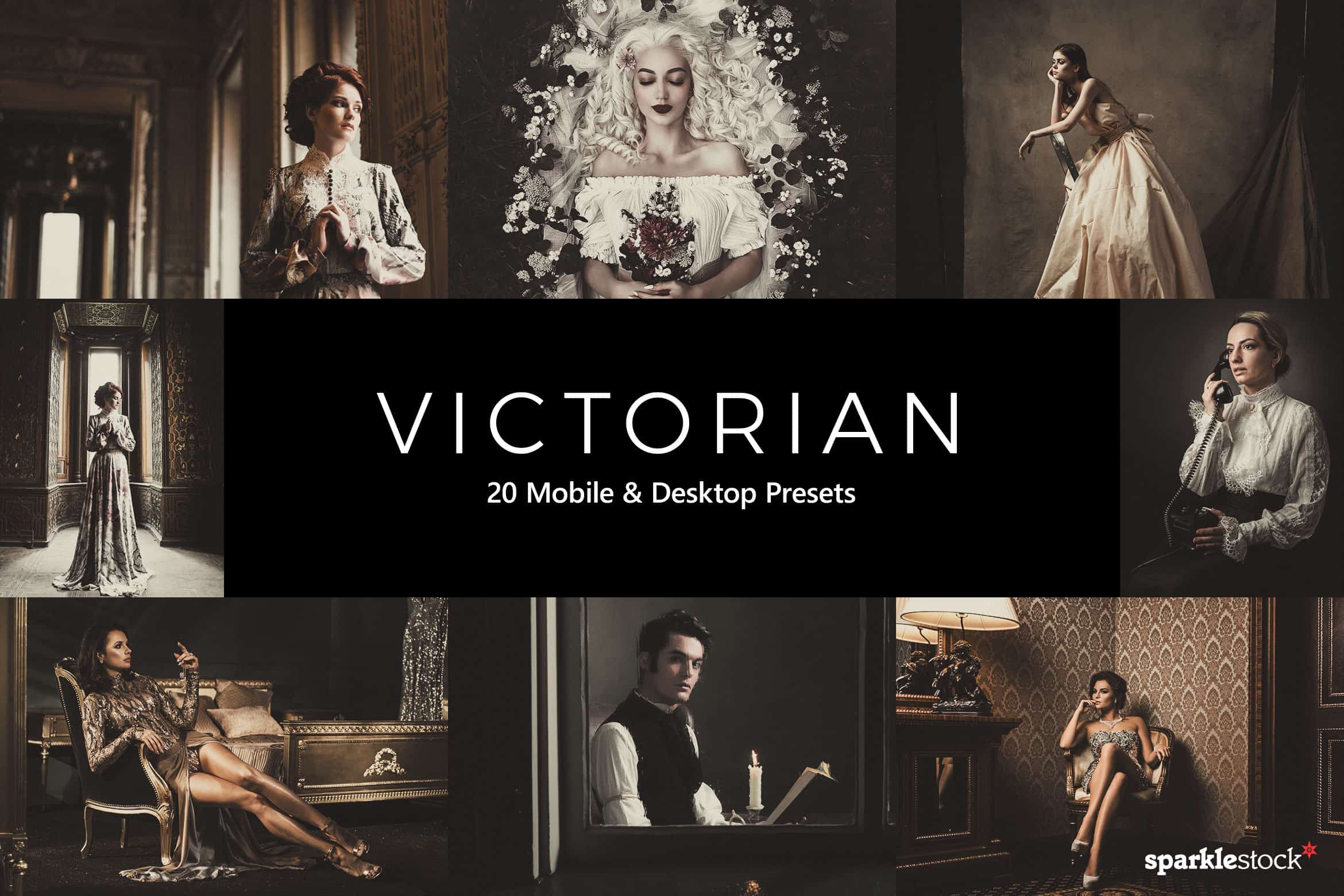 20 Victorian Lightroom Presets and LUTs