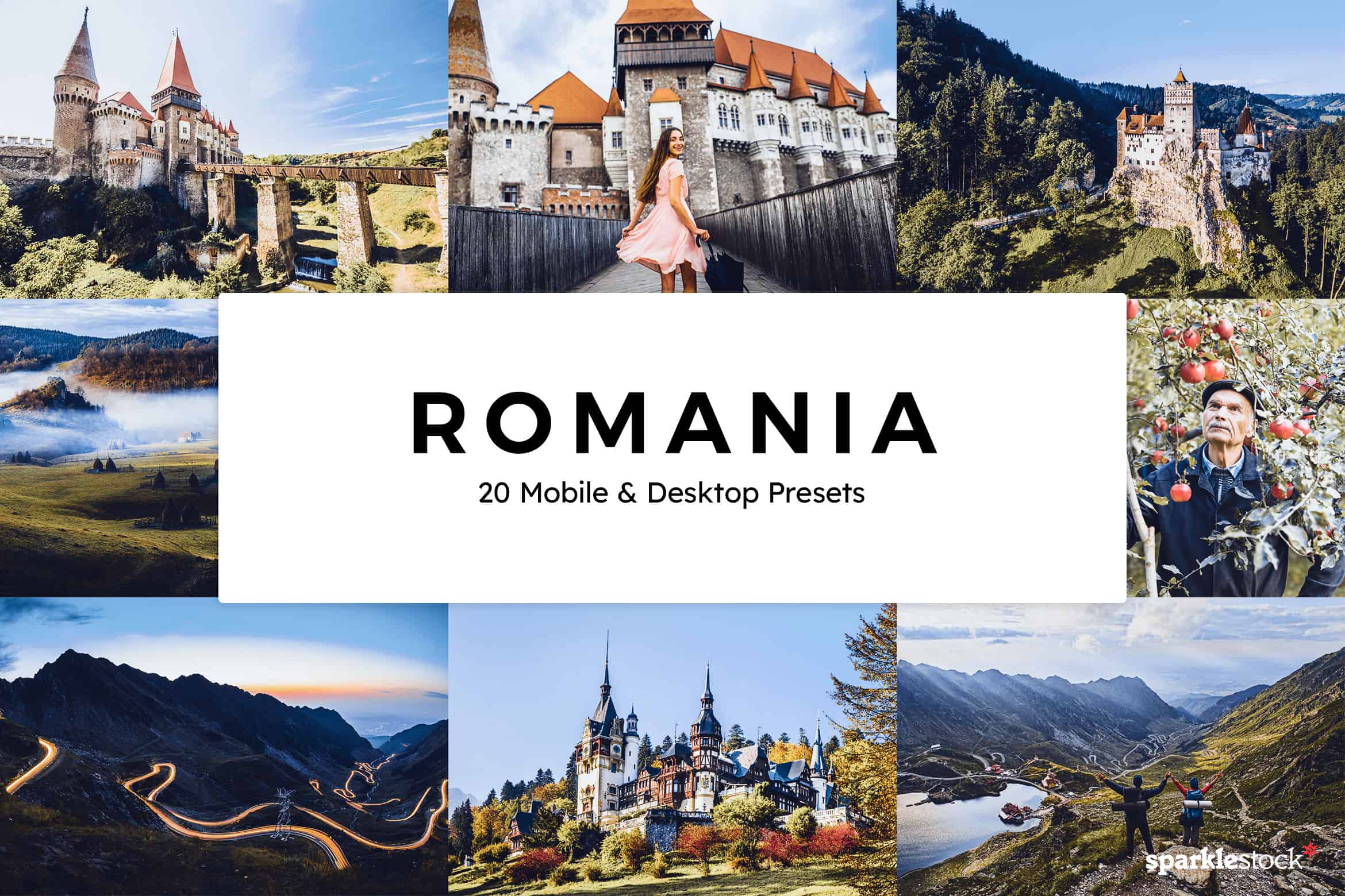 20 Romania Lightroom Presets and LUTs