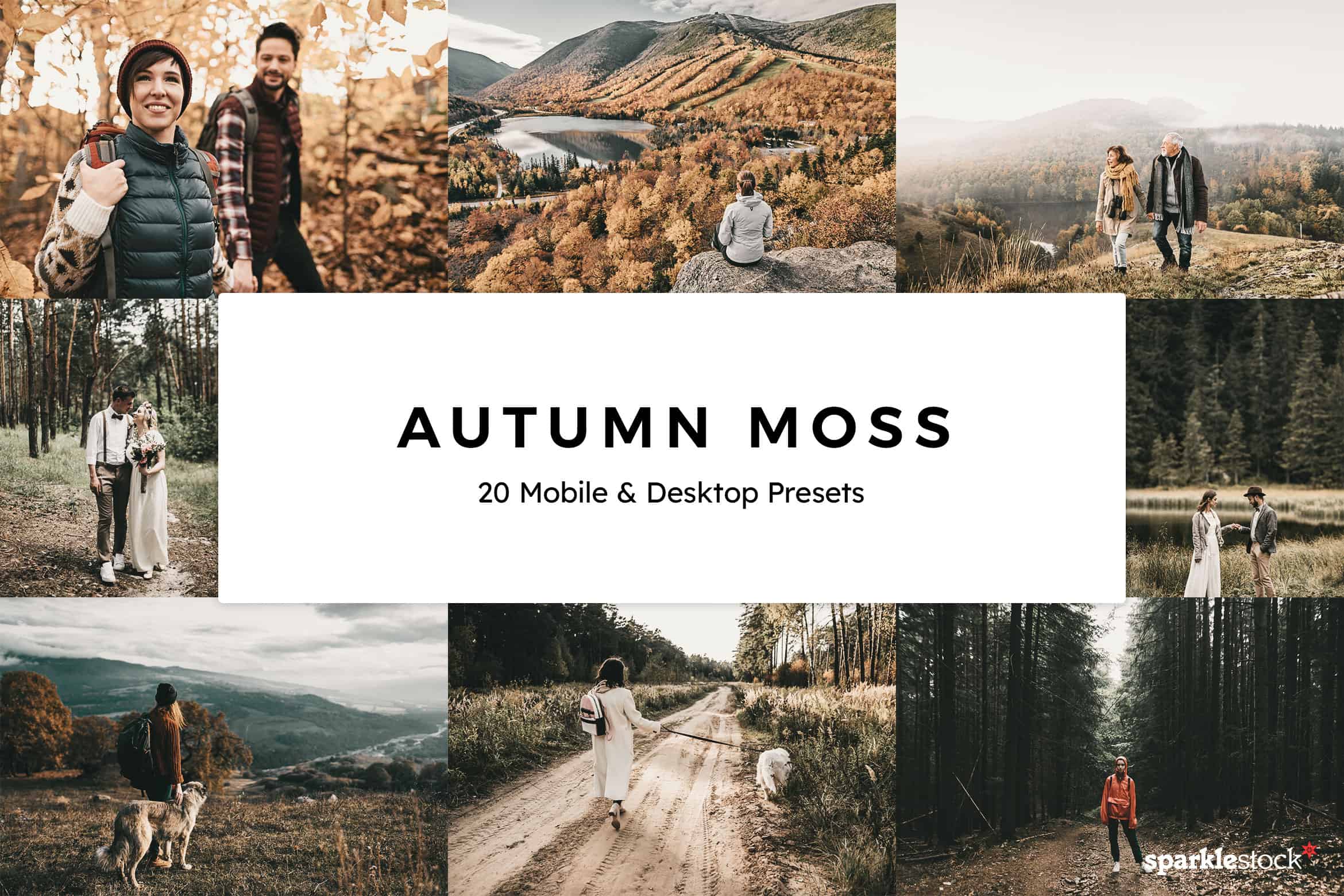 20 Autumn Moss Lightroom Presets and LUTs