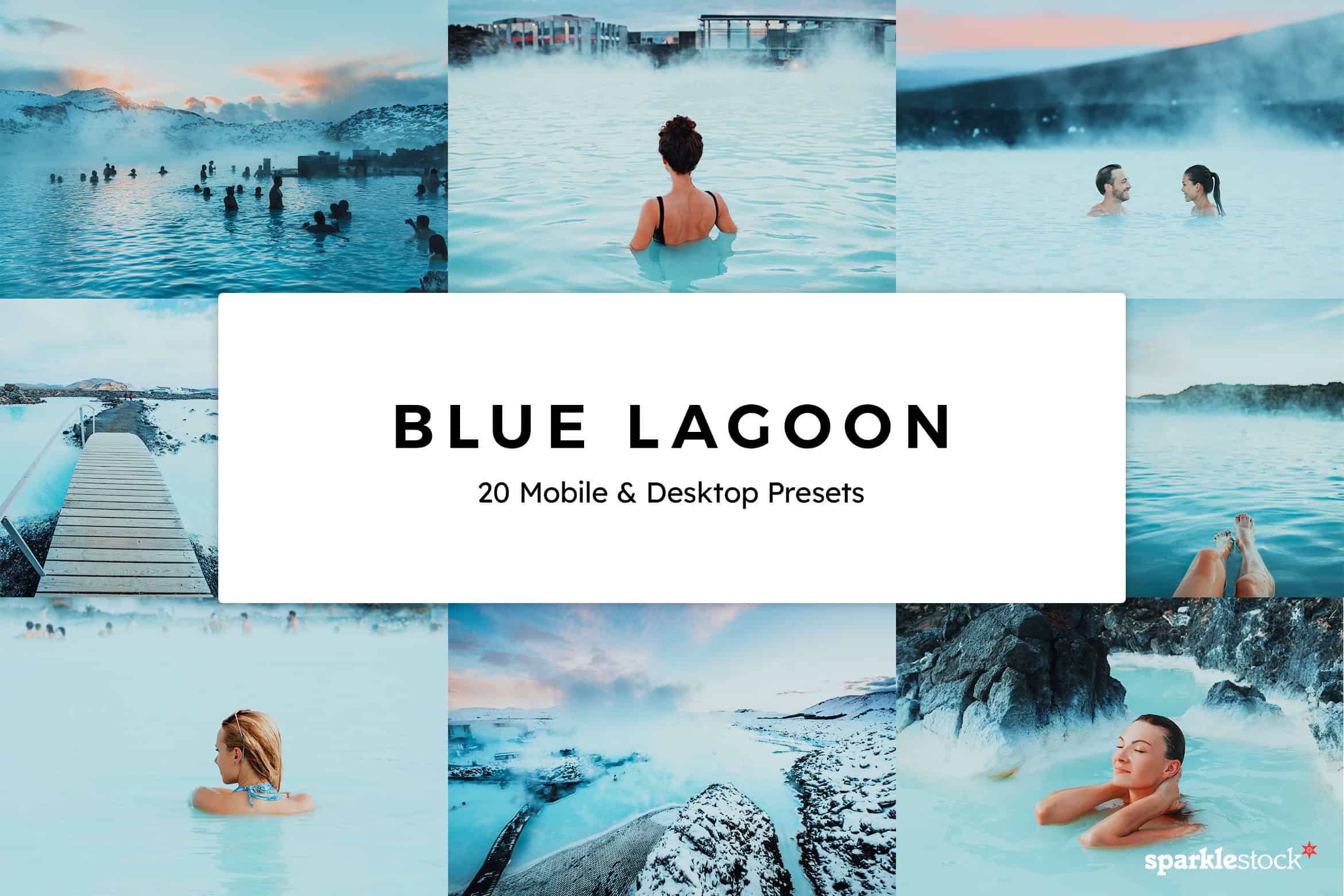 20 Blue Lagoon Lightroom Presets and LUTs