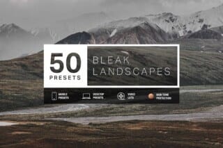 50 Bleak Lightroom Presets and LUTs