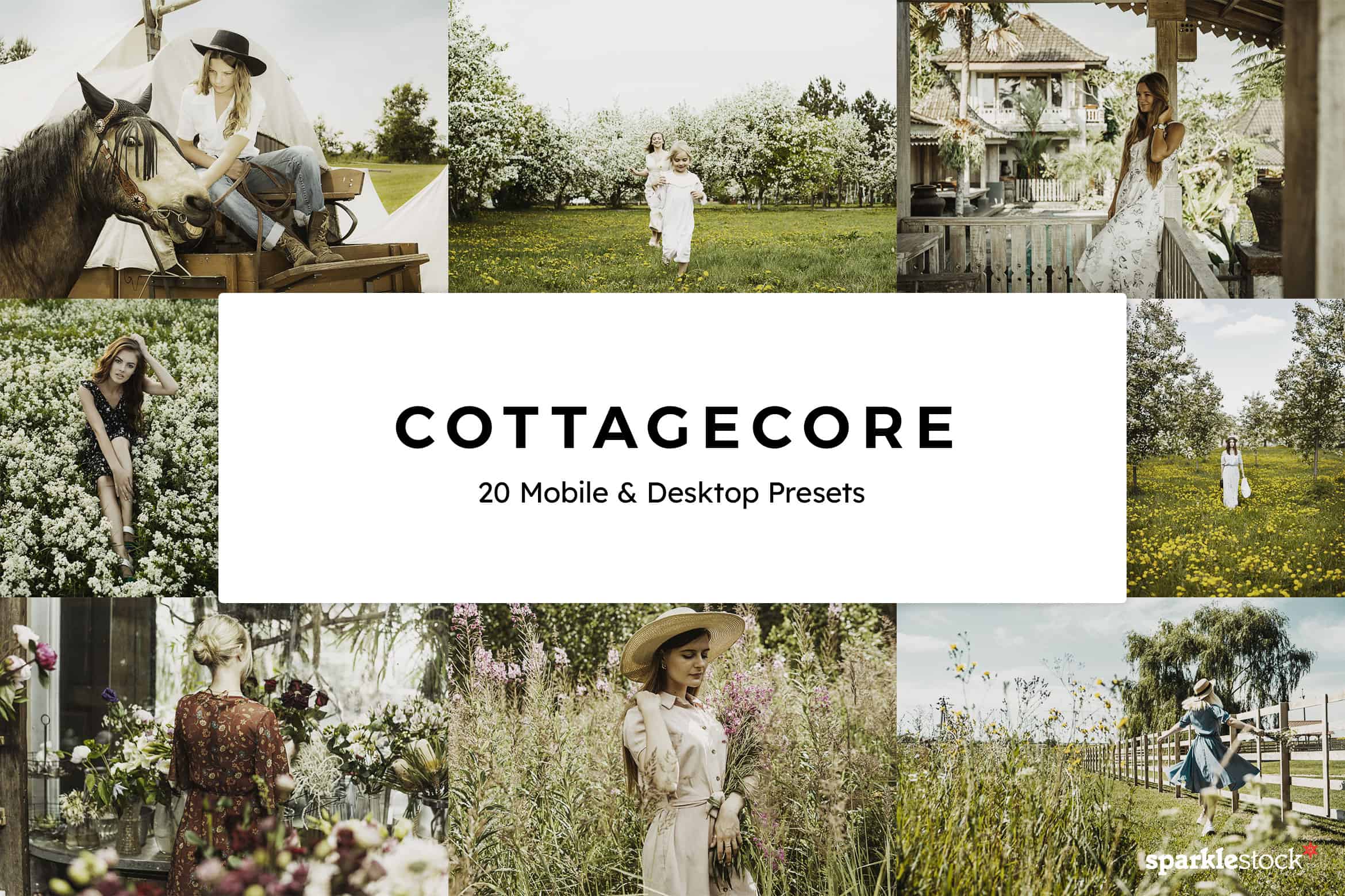 20 Cottagecore Lightroom Presets and LUTs