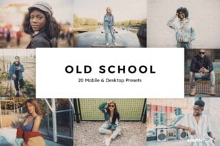 20 Old School Lightroom Presets and LUTs