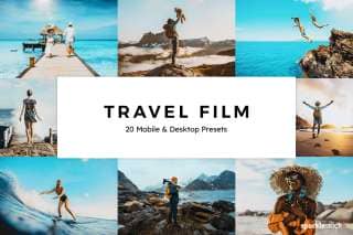 20 Travel Film Lightroom Presets and LUTs