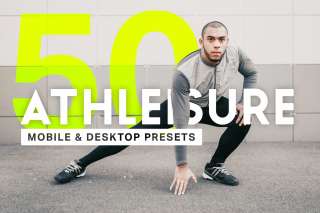 50 Athleisure Lightroom Presets and LUTs