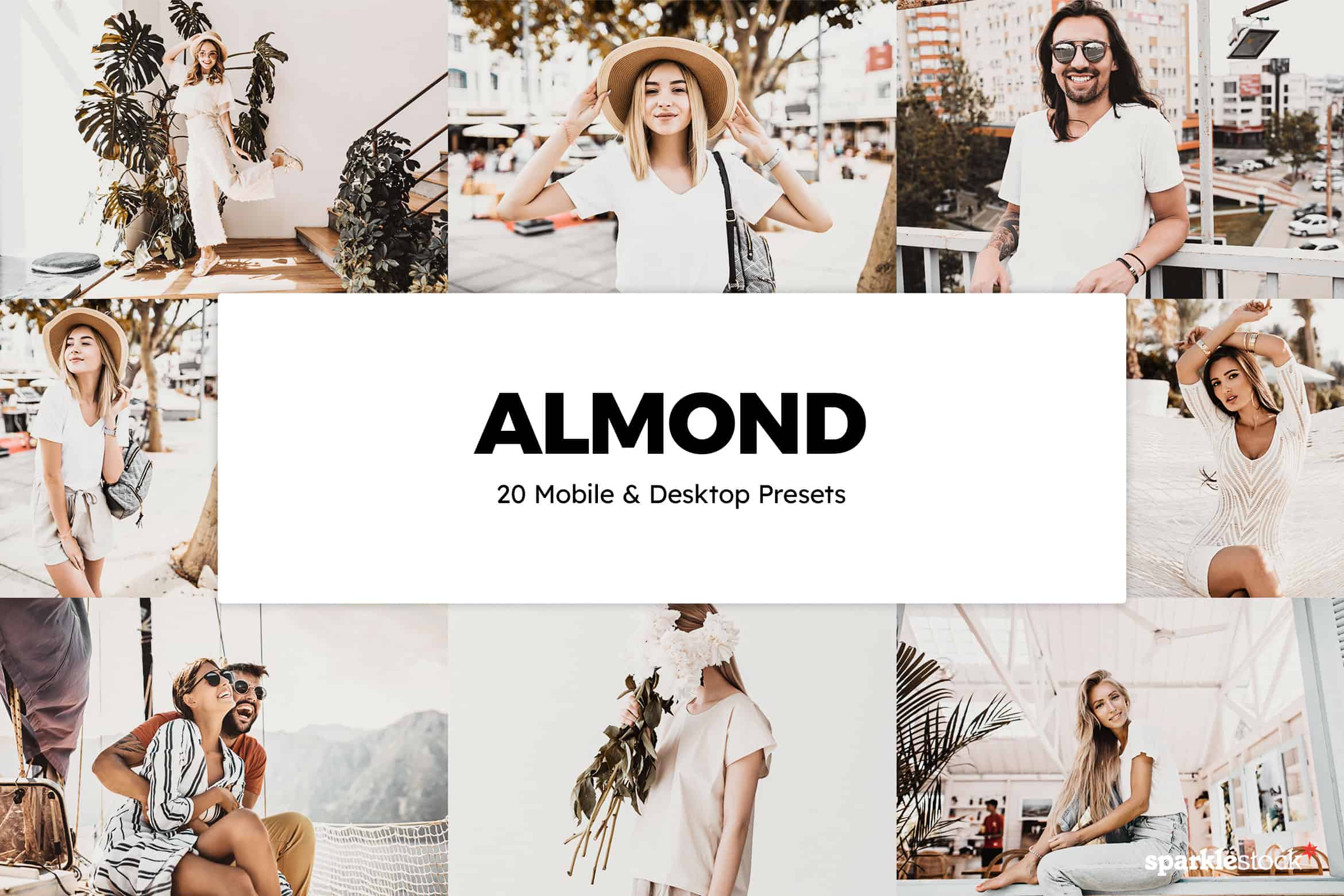 20 Almond Lightroom Presets and LUTs