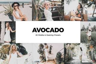 20 Avocado Lightroom Presets and LUTs