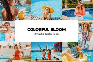 20 Colorful Bloom Lightroom Presets and LUTs
