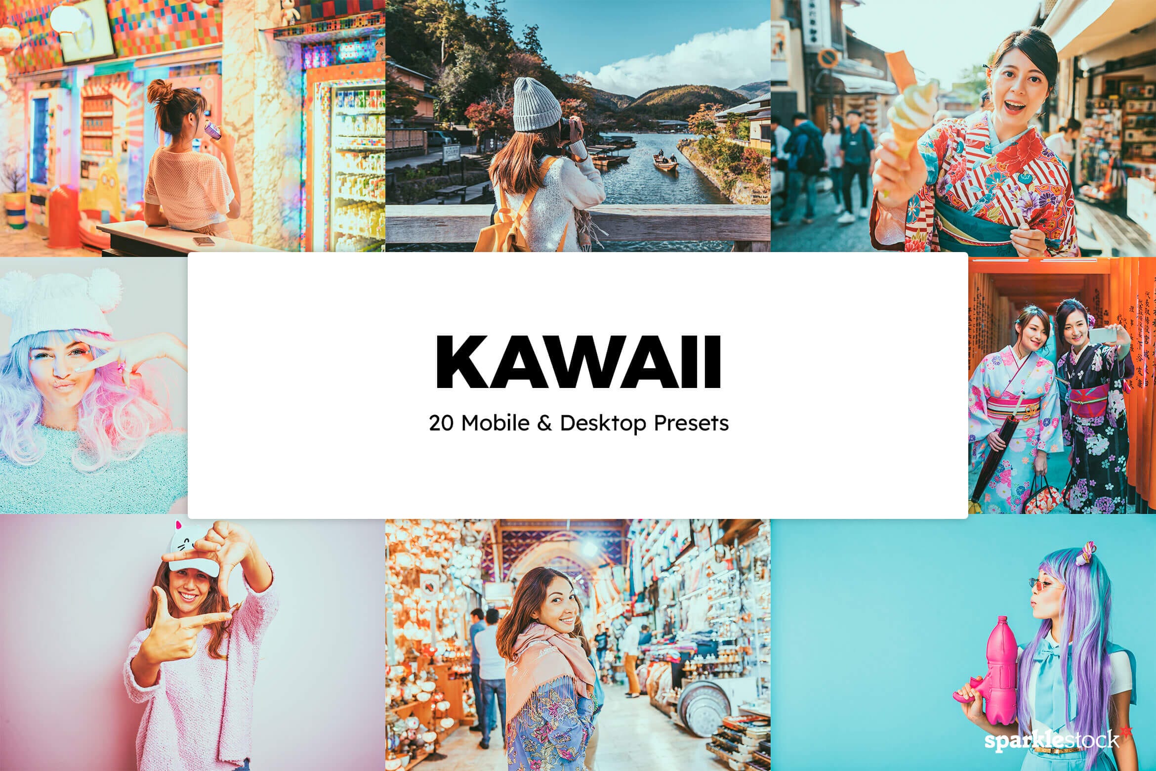 20 Kawaii Lightroom Presets and LUTs