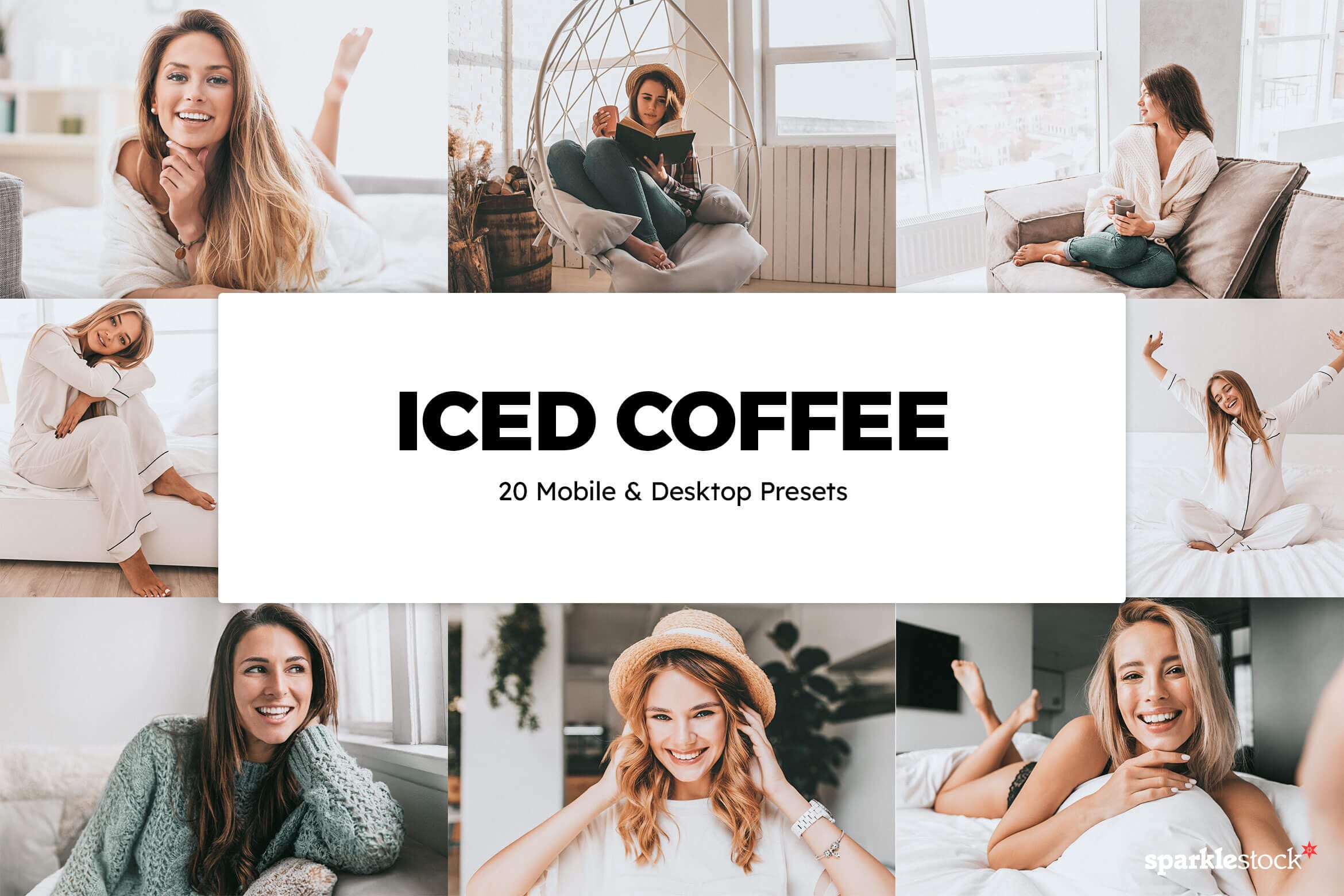 20 Iced Coffee Lightroom Presets and LUTs