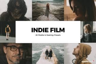 20 Indie Film Lightroom Presets and LUTs