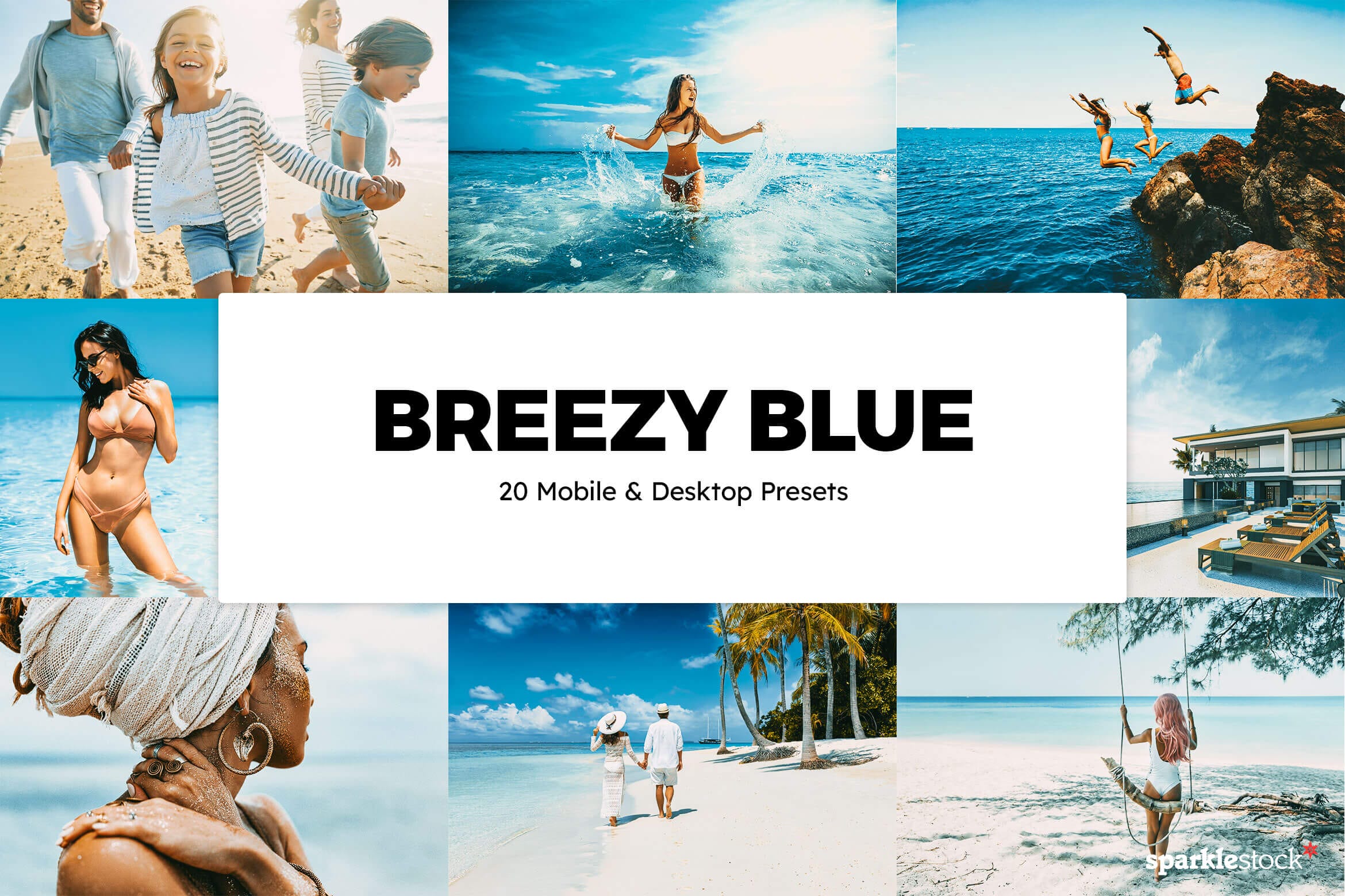 20 Breezy Blue Lightroom Presets and LUTs