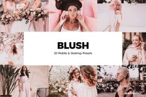 20 Blush Lightroom Presets and LUTs