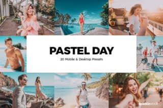 20 Pastel Day Lightroom Presets and LUTs