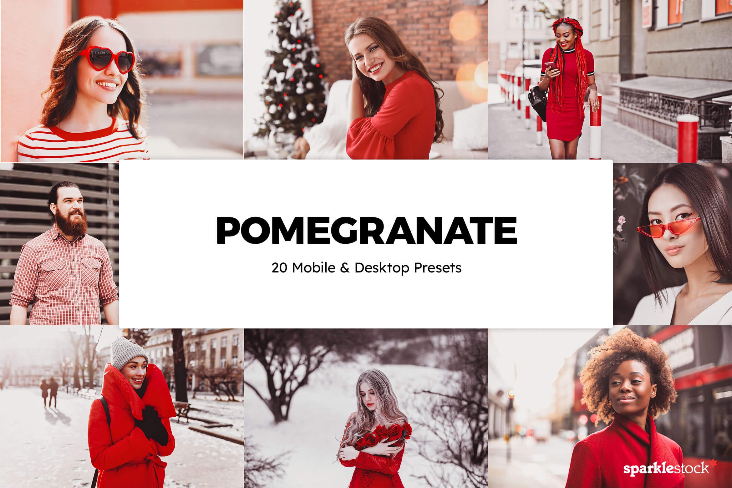 20 Pomegranate Lightroom Presets and LUTs