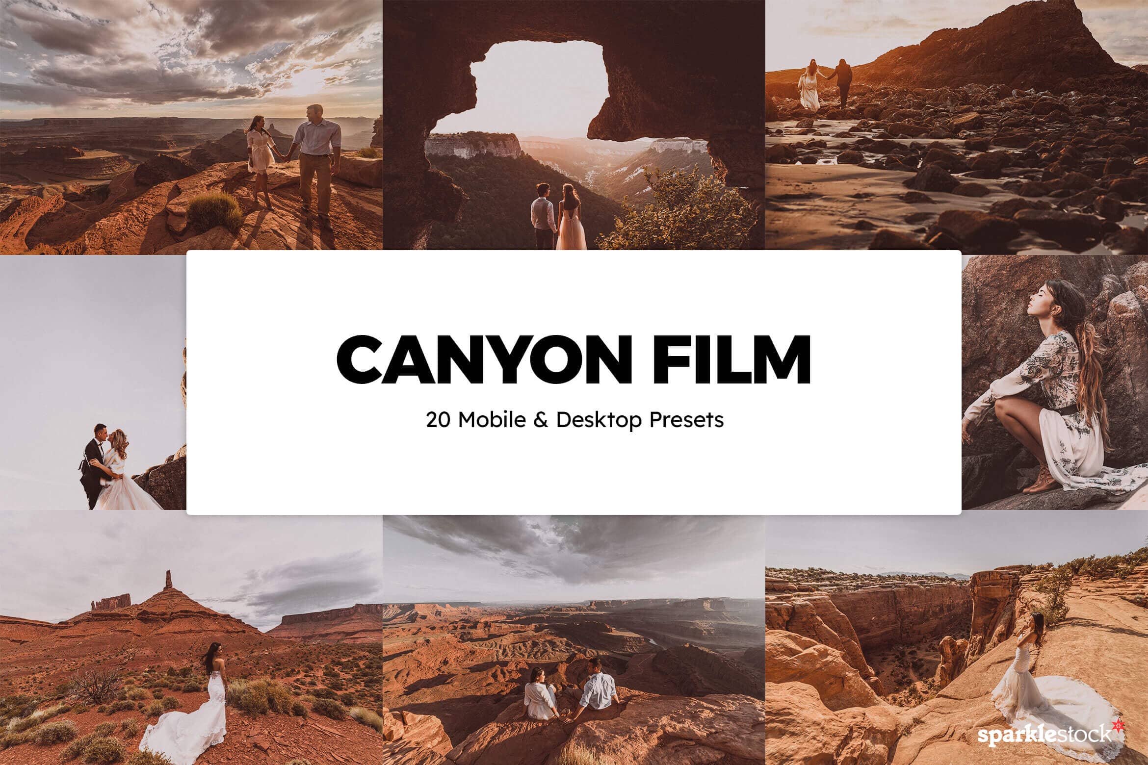 20 Canyon Film Lightroom Presets and LUTs